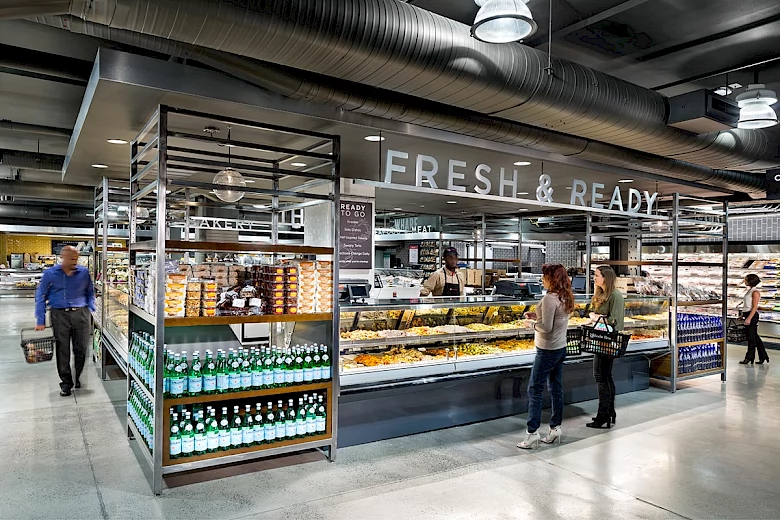 Roche Brothers Downtown Crossing photographed by Mark Steele Photography Inc