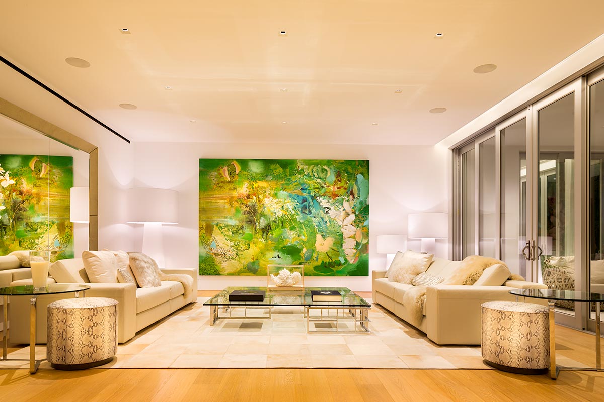 Private Residence photographed for Juno Lighting by Mark Steele Photography Inc