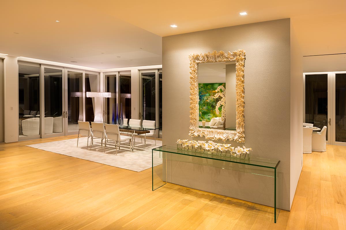 Private Residence photographed for Juno Lighting by Mark Steele Photography Inc
