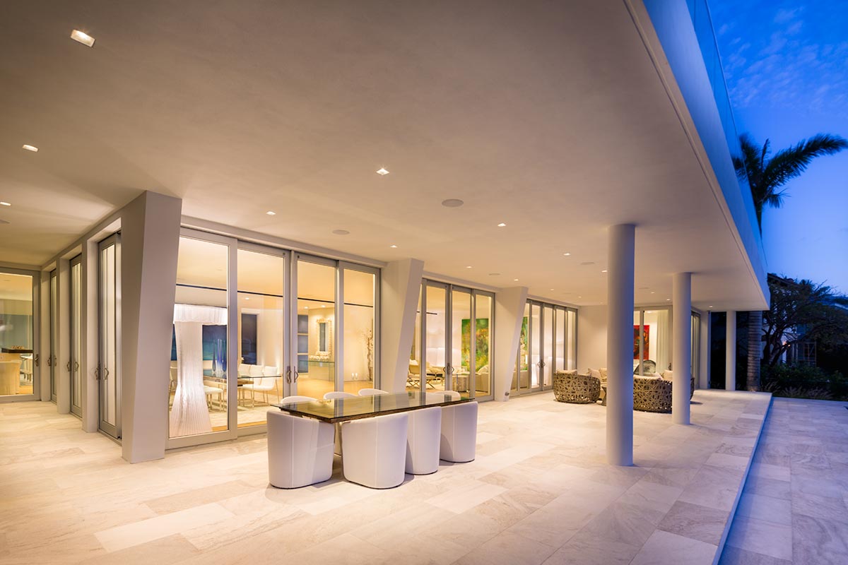 Private Residence photographed for Juno Lighting by Mark Steele Photography Inc
