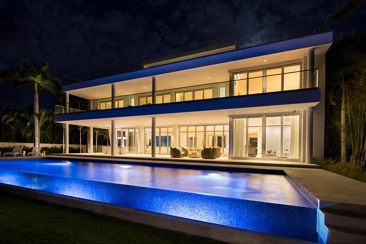 Private Residence photographed for Juno Lighting by Mark Steele Photography Inc