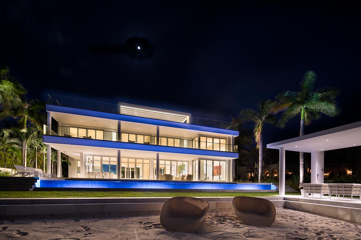 Private Residence photographed for Juno Lighting by Mark Steele Photography Inc