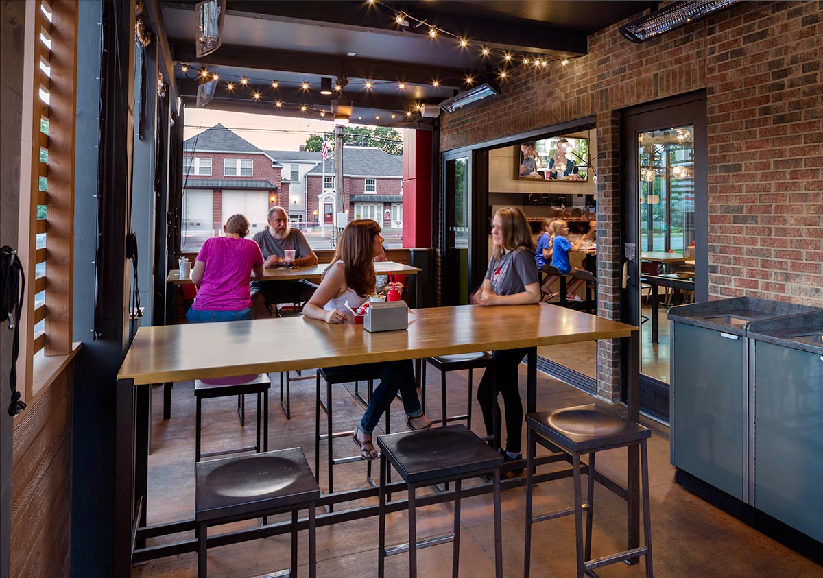 Photography of Wendy's Clintonville by Mark Steele Photography Inc