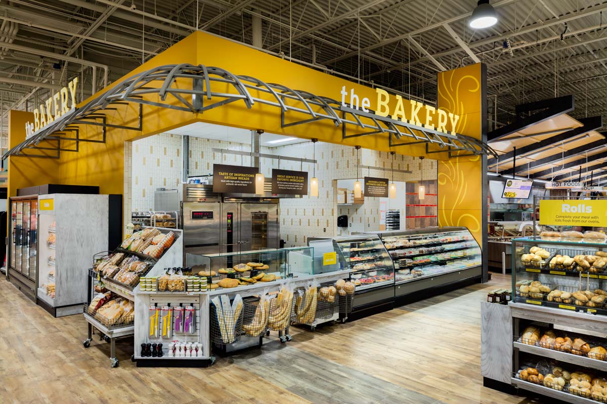 Hannaford Grocery, Bedfrod NH photographed by Mark Steele Photography Inc.