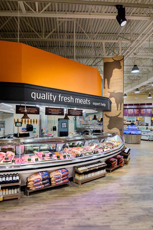 Hannaford Grocery, Bedfrod NH photographed by Mark Steele Photography Inc.