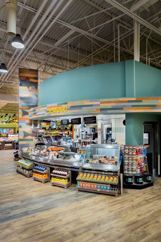 Hannaford Grocery, Bedfrod NH photographed by Mark Steele Photography Inc.
