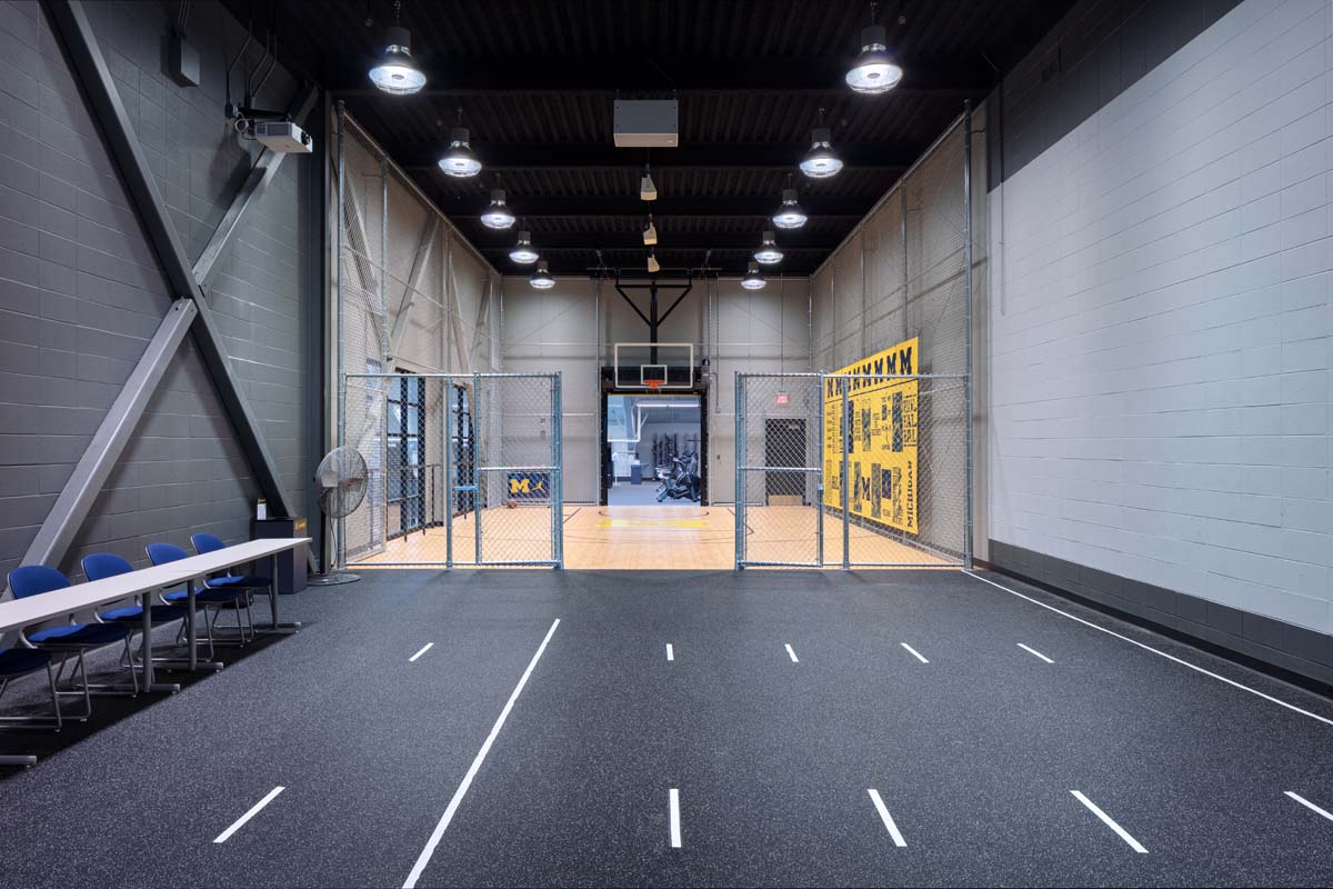 University of Michigan – Schembechler Hall Football Performance Center Renovation photography by Mark Steele Photography