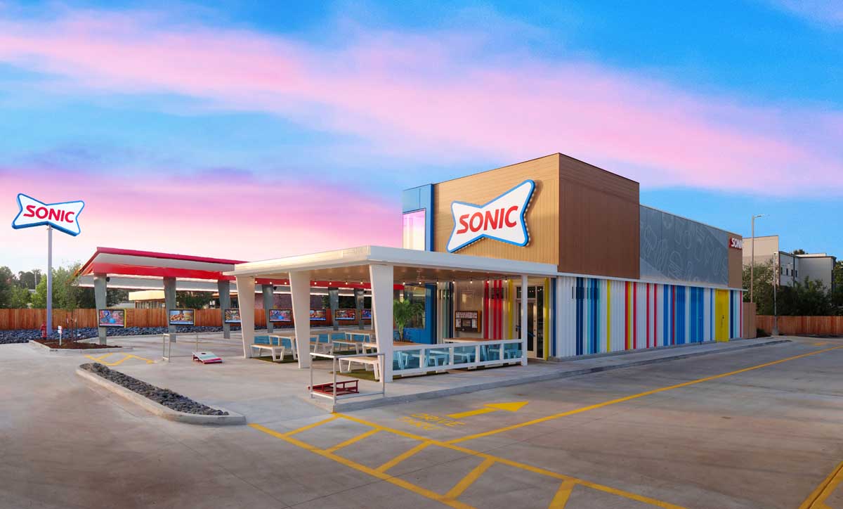 Sonic Restaurant's new Delight Prototype photographed by Mark A Steele Photography Inc