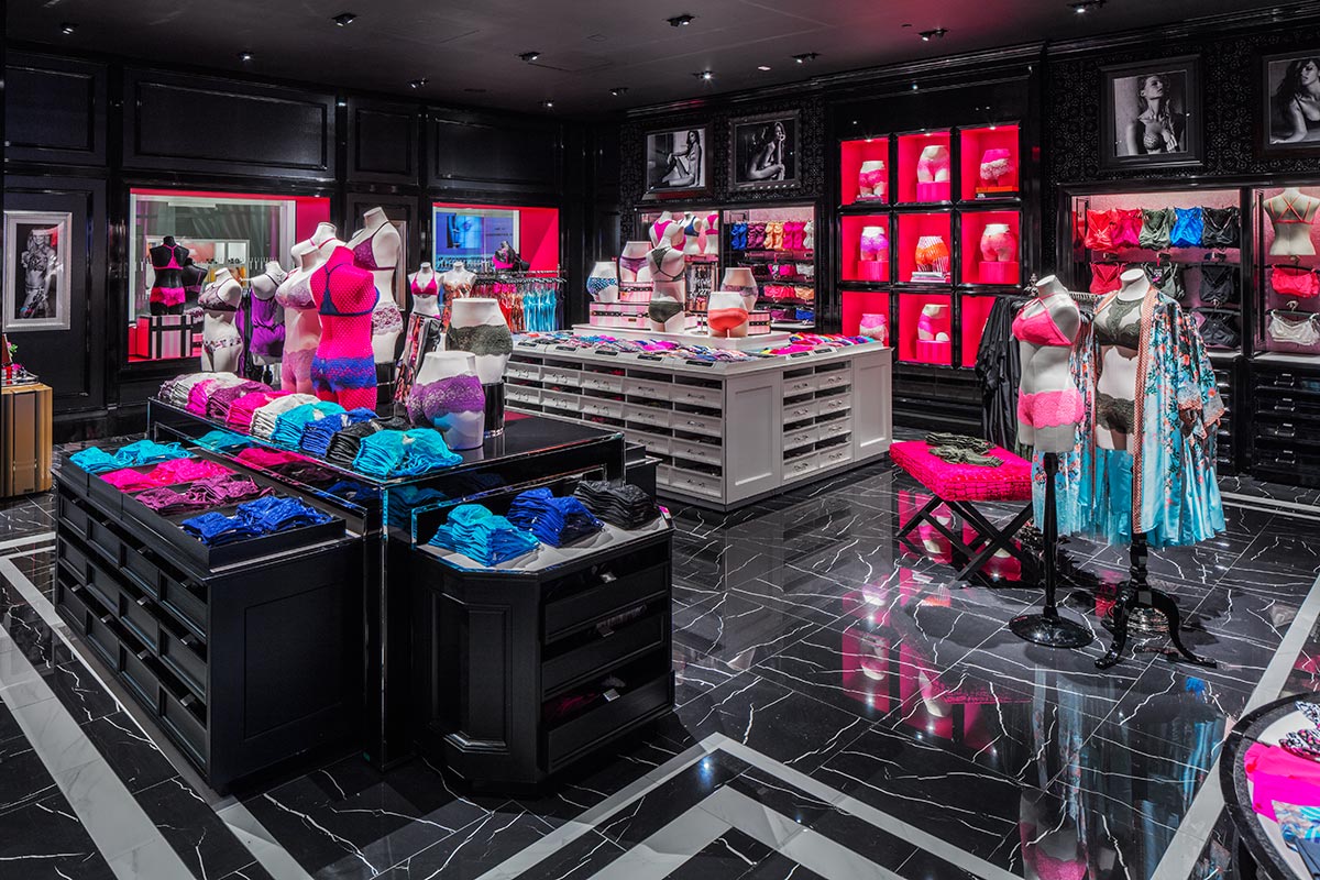 Victoria's Secret Oculus Mall photographed by Mark Steele Photography Inc
