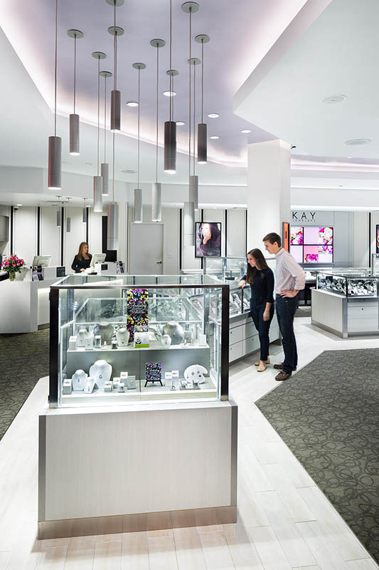 Kay Jewelers Easton photographed by Mark A Steele Photography Inc.