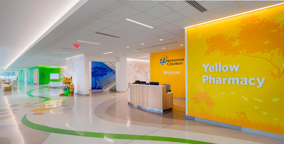 Photography of Children's Hospital Ambulatory Care Center by Mark A Steele Photography Inc