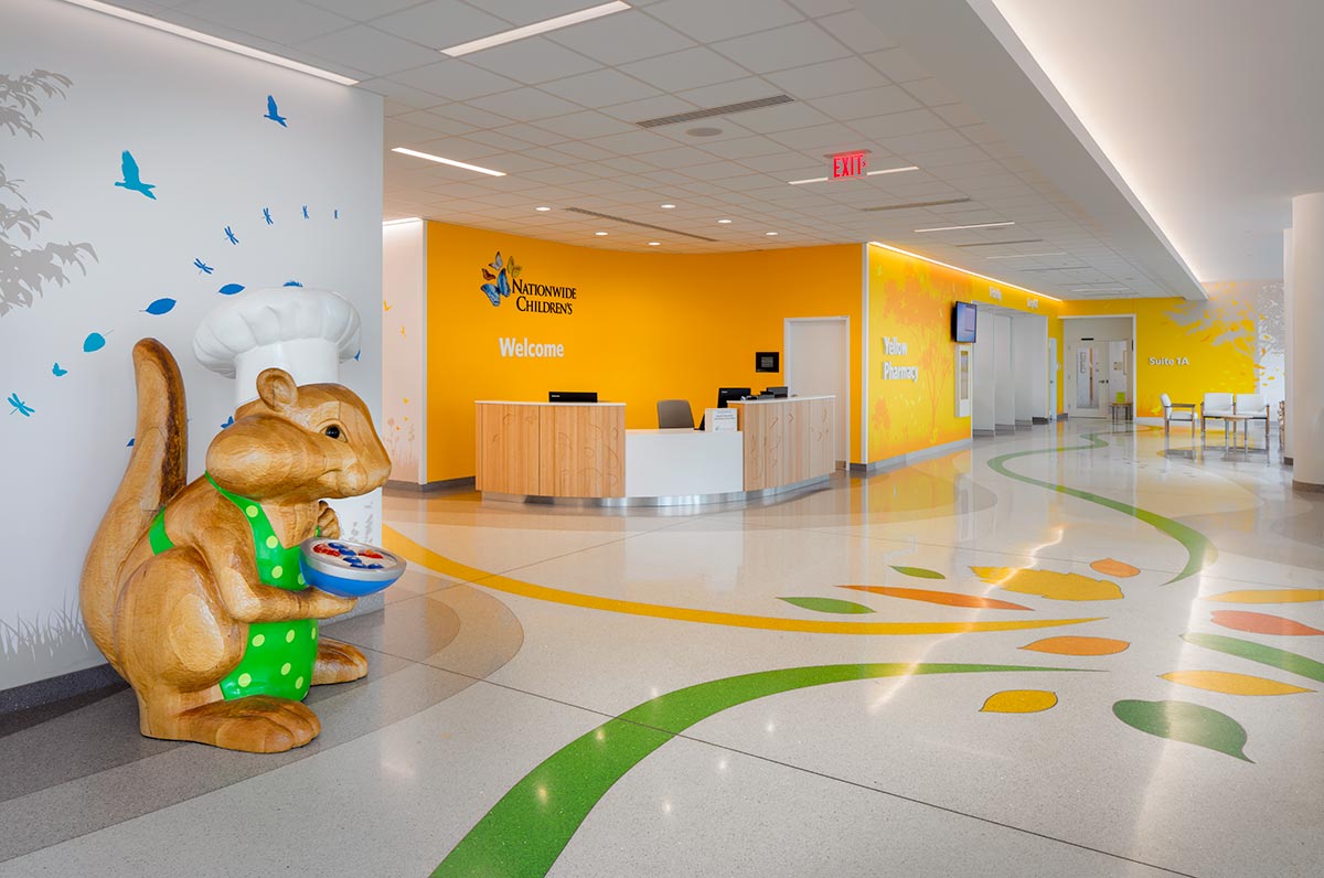 Photography of Children's Hospital Ambulatory Care Center by Mark A Steele Photography Inc