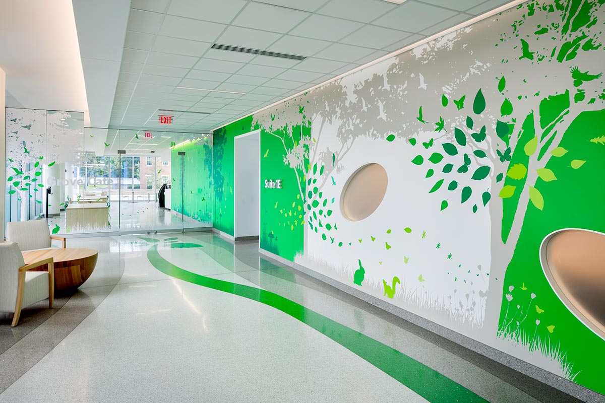 Photography of Children's Hospital Ambulatory Care Center by Mark A Steele Photography Inc