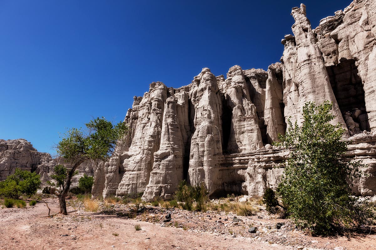 Plaza Blanca Abiquiu. Photographed by Mark A Steele Photography Inc